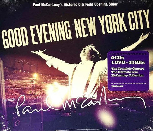 Paul McCartney : Good Evening New York City (2xCD, Album + DVD)