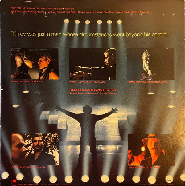 Styx : Kilroy Was Here (LP, Album, Pit)