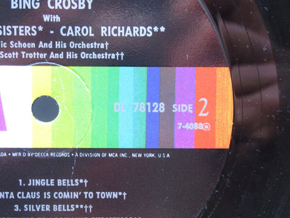Bing Crosby : Merry Christmas (LP, Album, RE, Glo)