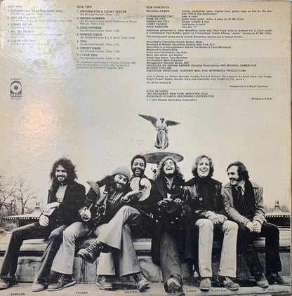 Michael Kamen • New York Rock* : New York Rock (LP, Album, PR )