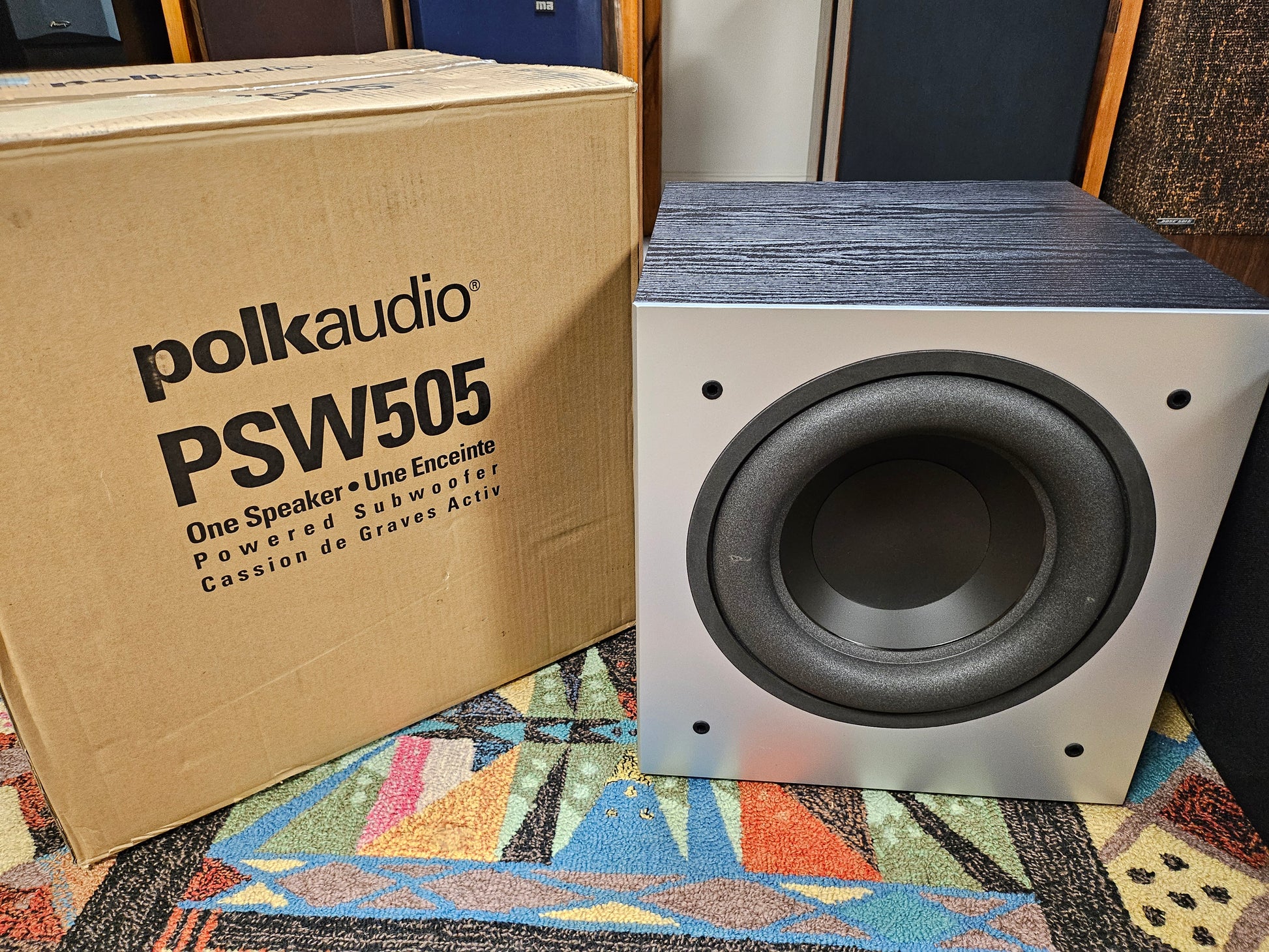 Subwoofer Amplifier Subwoofer Polk Audio Psw505 Polk Audio Psw505