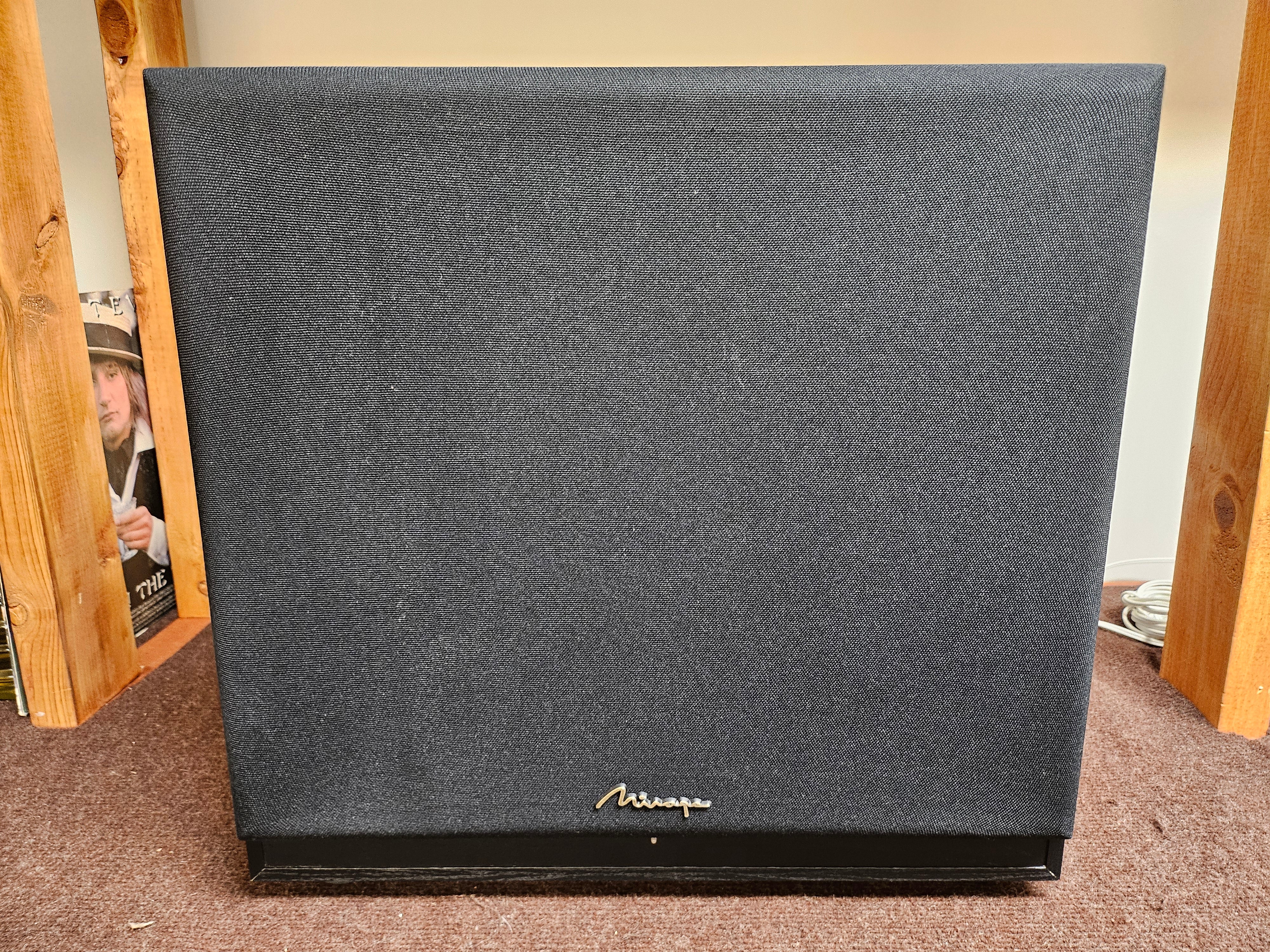 Mirage MS-12A Powered Subwoofer *Box *Manual