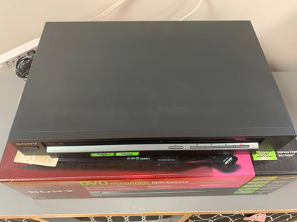 Sony RDR-GXD455 DVD Recorder * Original Box