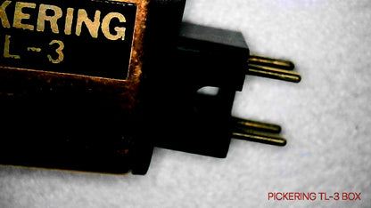 Pickering TL-3 Phono Cartridge and Stylus * Box * Very Low Hours * See PICS!