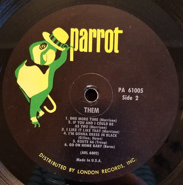 Them (3) : Here Comes The Night (LP, Album, Mono, Glo)