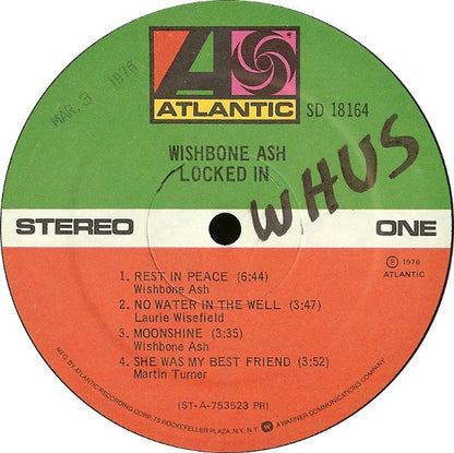 Wishbone Ash : Locked In (LP, Album, PR )
