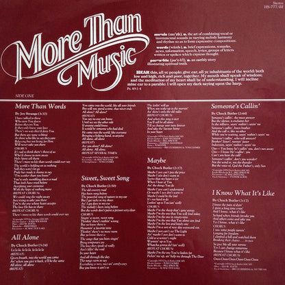 Parable (2) : More Than Words (LP, Album)