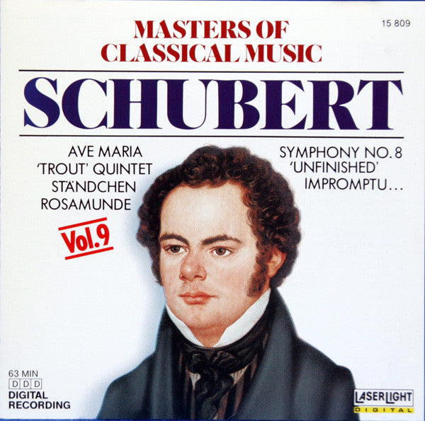 Schubert* : Masters Of Classical Music Vol.9 Schubert (CD, Comp)