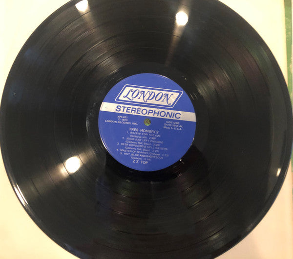 ZZ Top : Tres Hombres (LP, Album, AL )