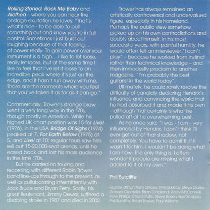 Robin Trower : Day Of The Eagle (The Best Of Robin Trower) (CD, Comp, Club, RM)
