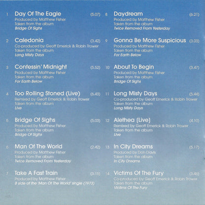 Robin Trower : Day Of The Eagle (The Best Of Robin Trower) (CD, Comp, Club, RM)