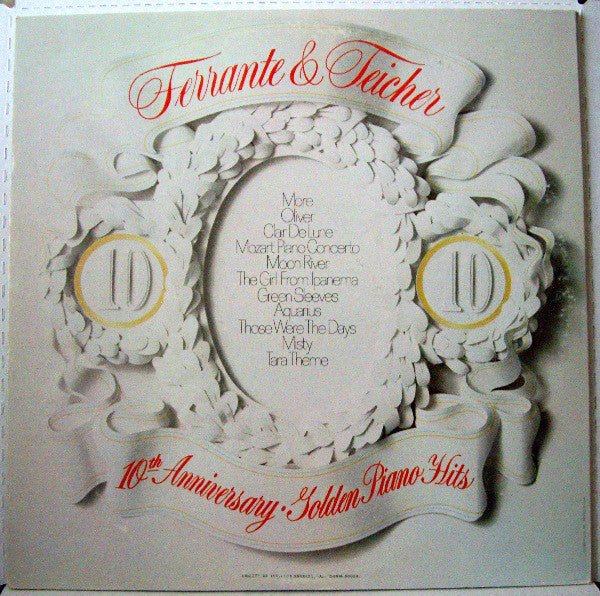 Ferrante & Teicher : 10th Anniversary Of Golden Piano Hits (2xLP, Comp)