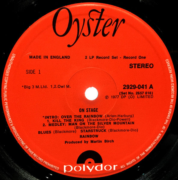 Rainbow : On Stage (2xLP, Album)