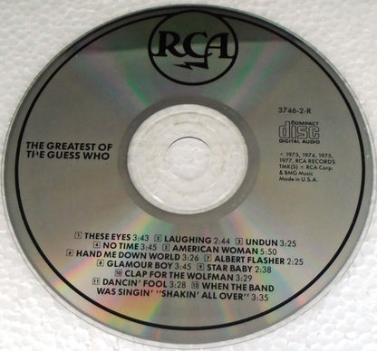The Guess Who : The Greatest Of The Guess Who (CD, Comp, RM)