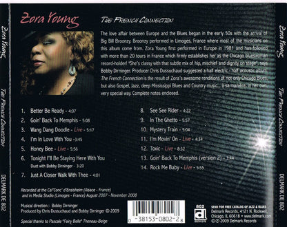 Zora Young : The French Connection (CD, Album, RE)