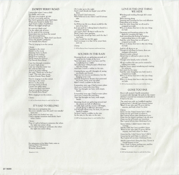 England Dan & John Ford Coley : Dowdy Ferry Road (LP, Album, Spe)