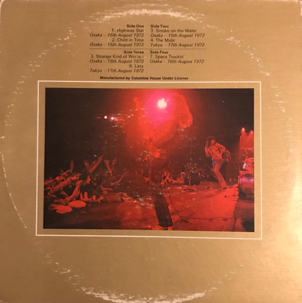 Deep Purple : Made In Japan (2xLP, Album, Club, RE, Gat)