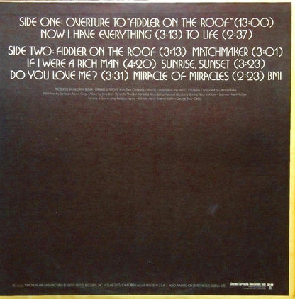 Ferrante & Teicher : Play Music From "Fiddler On The Roof" (LP, Album)