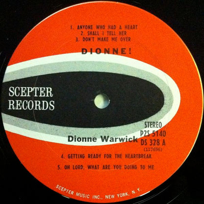 Dionne Warwick : Dionne! (2xLP, Comp, Club, Col)