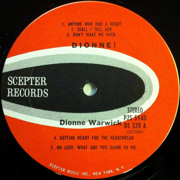 Dionne Warwick : Dionne! (2xLP, Comp, Club, Col)