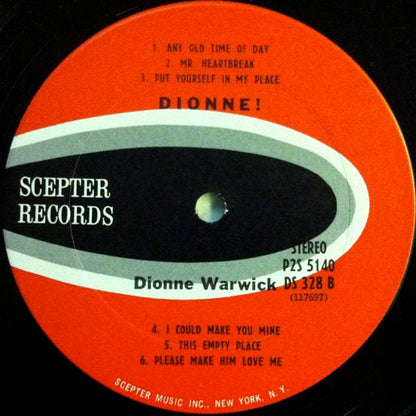 Dionne Warwick : Dionne! (2xLP, Comp, Club, Col)