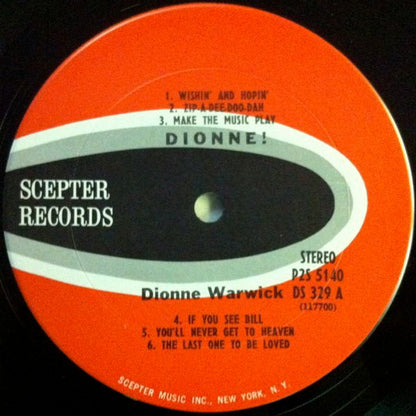 Dionne Warwick : Dionne! (2xLP, Comp, Club, Col)