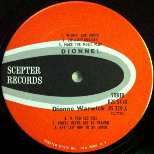Dionne Warwick : Dionne! (2xLP, Comp, Club, Col)
