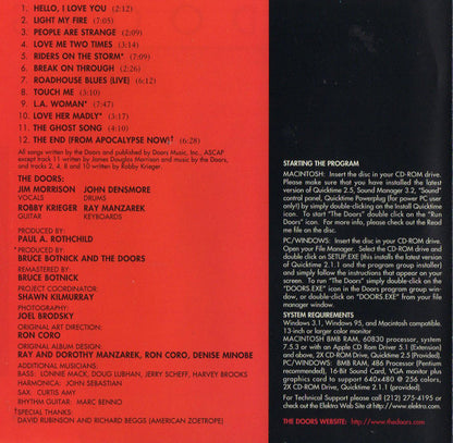 The Doors : Greatest Hits (CD, Comp, Enh, RE, RM)