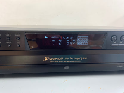 Sony CDP-CE375 Compact 5-Disc Carousal