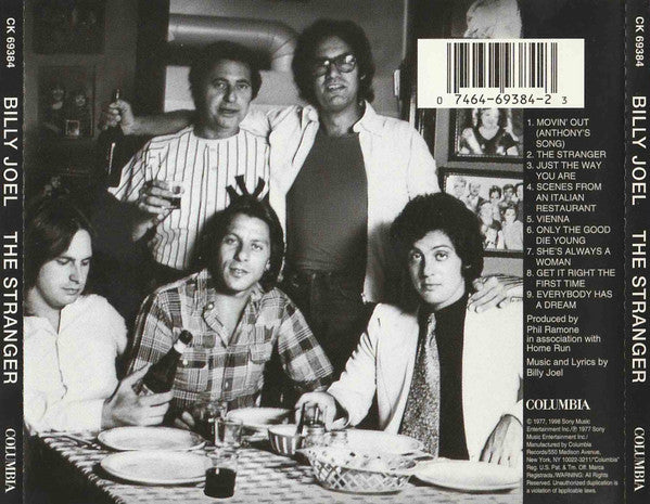 Billy Joel : The Stranger (CD, Album, Enh, RE, RM)