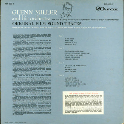 Glenn Miller And His Orchestra : Original Film Sound Tracks (2xLP, Comp)