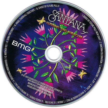Santana : Blessings And Miracles (CD, Album, Car)