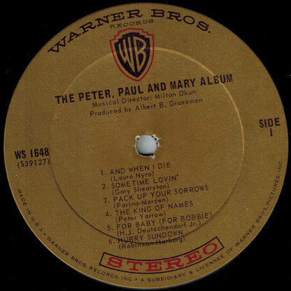 Peter, Paul And Mary* : Album (LP, Album, Ter)