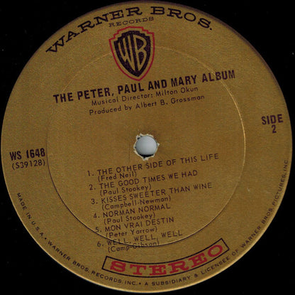 Peter, Paul And Mary* : Album (LP, Album, Ter)
