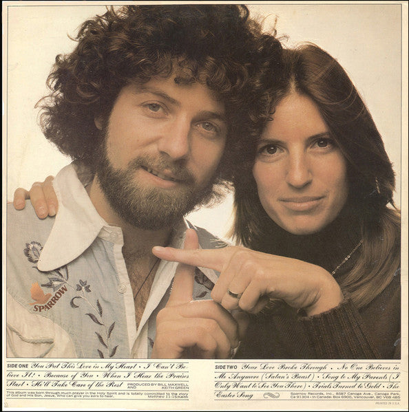 Keith Green (2) : For Him Who Has Ears To Hear (LP, Album)