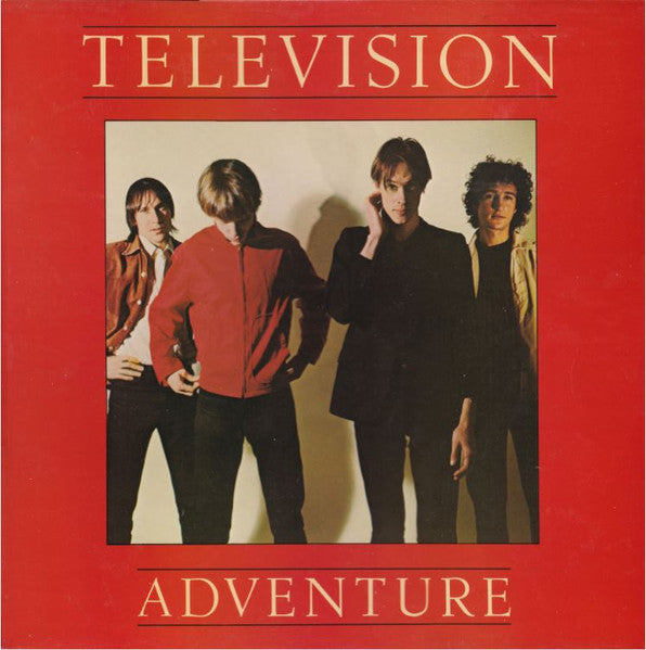 Television : Adventure (LP, Album, RP, Red)