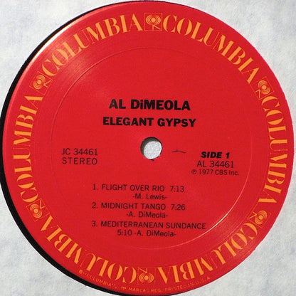 Al Di Meola : Elegant Gypsy (LP, Album, RE, Ter)