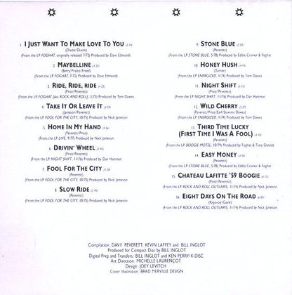 Foghat : The Best Of Foghat (CD, Comp)