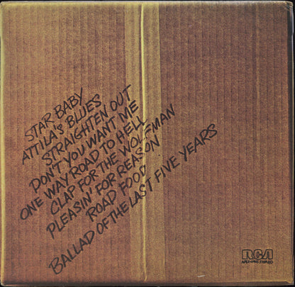 The Guess Who : Road Food (LP, Album, Ind)