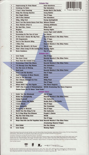 Various : The Philly Sound: Kenny Gamble, Leon Huff & The Story Of Brotherly Love (1966-1976) (3xCD, Comp + Box)