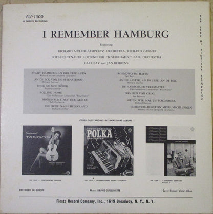 Various : I Remember Hamburg (LP, Mono)