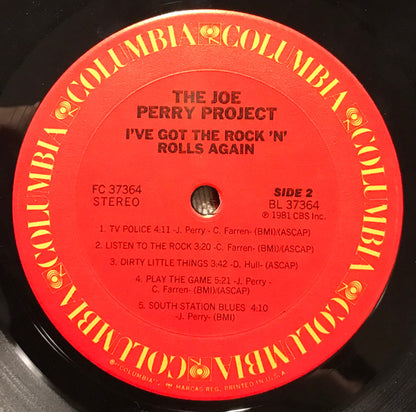 The Joe Perry Project : I've Got The Rock 'N' Rolls Again (LP, Album, Pit)