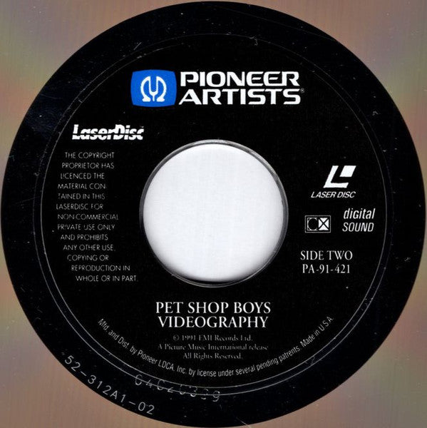 Buy Pet Shop Boys : Videography - The Singles Collection On
