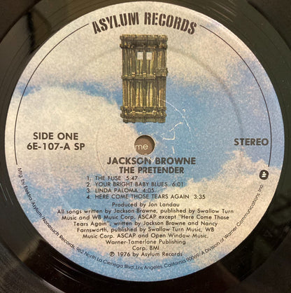 Jackson Browne : The Pretender (LP, Album, Tra)