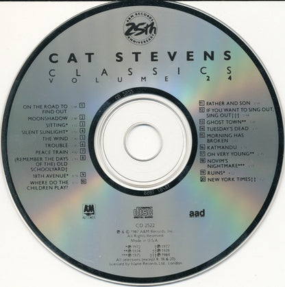 Cat Stevens : Classics Volume 24 (CD, Comp, Den)