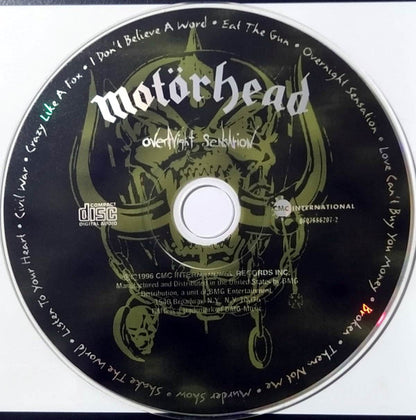 Motörhead : Overnight Sensation (CD, Album)