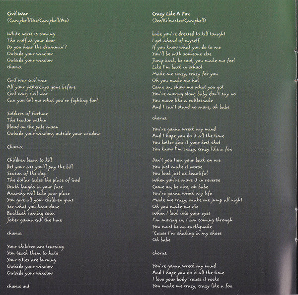 Motörhead : Overnight Sensation (CD, Album)