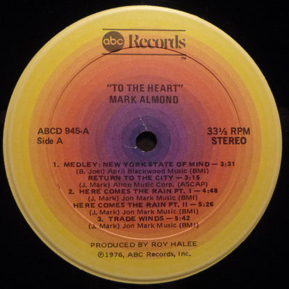 Mark-Almond : To The Heart (LP, Album)