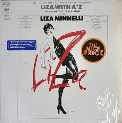 Liza Minnelli : Liza With A "Z" (A Concert For Television) (LP, Album, RE, San)