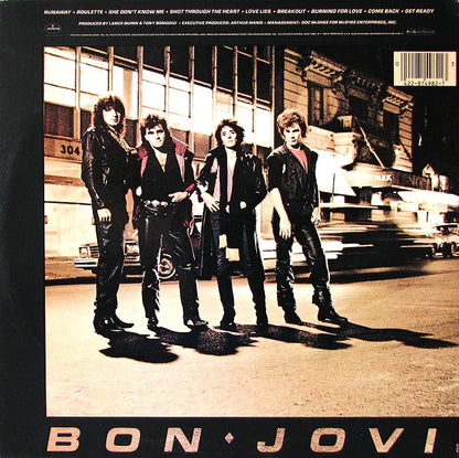 Bon Jovi : Bon Jovi (LP, Album, 53)
